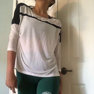 Mesh workout top